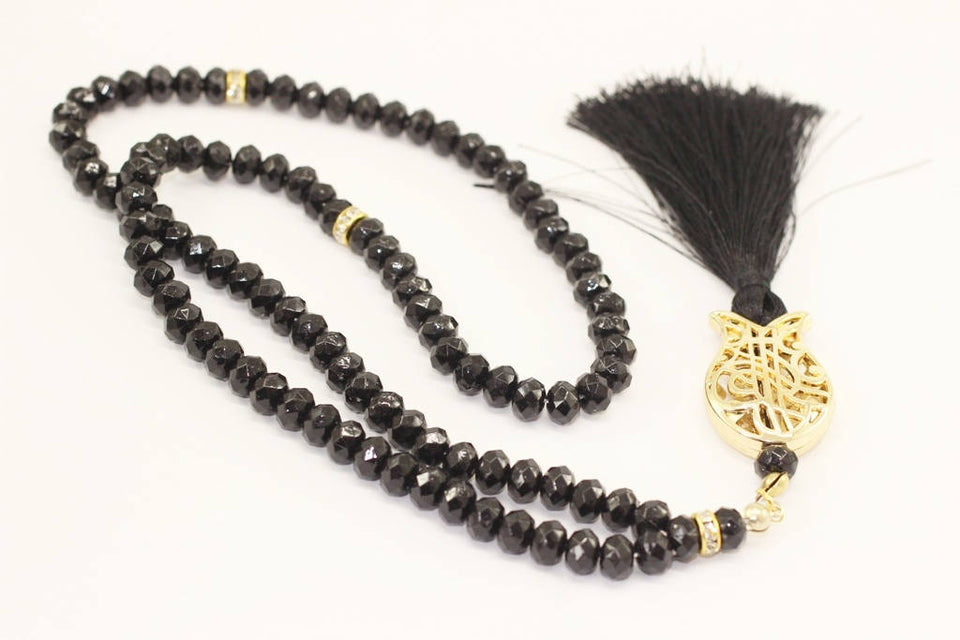 Black Misbahas, prayer beads, Handmade Prayer Beads 99 Misbaha, Masbaha, 99 beads Tasbeeh, 8mm beads, Tasbeeh, prayer beads, TSPB