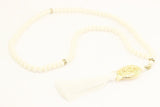 Off White Misbahas, prayer beads, Handmade Prayer Beads 99 Misbaha, Masbaha, 99 beads Tasbeeh, 8mm beads, Tasbeeh, prayer beads, TSPB