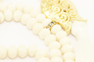 Off White Misbahas, prayer beads, Handmade Prayer Beads 99 Misbaha, Masbaha, 99 beads Tasbeeh, 8mm beads, Tasbeeh, prayer beads, TSPB