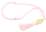 Pink Misbahas, prayer beads, Handmade Prayer Beads 99 Misbaha, Masbaha, 99 beads Tasbeeh, 8mm beads, Tasbeeh, prayer beads, TSPB