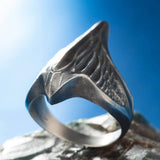 Dirilis Ertugrul Silver Ring, Ertugrul Ring, 925 Sterling Silver Mens Ring, Resurrection Ertugrul Accessories 02 - islamicbazaar