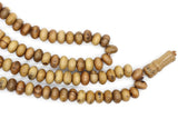 Natural Wood 99 beads Tasbeeh - Wooden Misbaha - Islamic Gifts - Prayer Beads - 5x9 mm Tasbeeh - Misbaha - Dhikr Prayer Beads