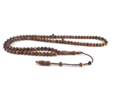 Special Edition Exotic 6mm kuka Koka Tasbih Prayer Beads with 99 Beads, Islamic Gifts