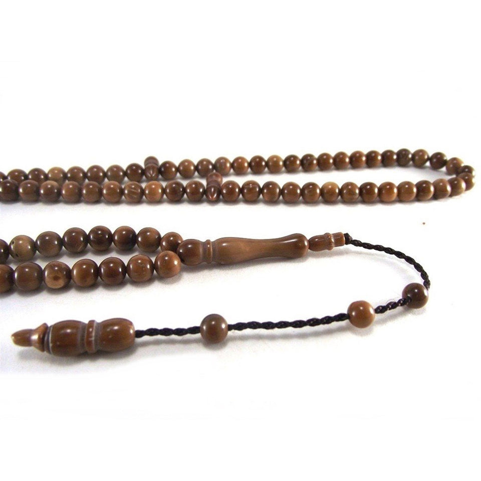 Special Edition Exotic 6mm kuka Koka Tasbih Prayer Beads with 99 Beads, Islamic Gifts