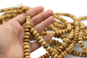 Natural Wood 5000 beads Tasbeeh - Wooden Misbaha - Islamic Gifts - Prayer Beads - 5x9 mm Tasbeeh - Misbaha - Dhikr Prayer Beads - islamicbazaar