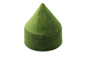 Green Naqshibandi Kufi Muslim Takke Peci Kofia Hat Topi, Dervish Clothing, Haqqani Sufi Hat, Islamic Wear, Islamic Gift, Hat For Men,