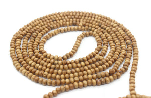 Genuine Melia azedarach Wood Beads, 500 Prayer Beads Misbaha, Tasbeeh Counter Dhikr Tasbih Tasbeeh Tesbih 5x6 mm Dhikr Prayer Beads