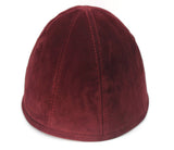 Beautiful Red Velvet Embroidered Kufi Muslim Kufi Takke Peci Kofia Hat Topi, Dervish Clothing, Haqqani Sufi Hat