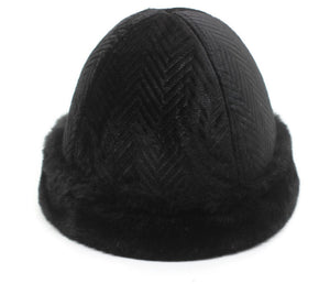 Black Dirilis Ertugrul Style Velvet Taqiyah, Islamic wear Kufi, Winter Hat, Muslim Skull Cap, Taqiyyah hat, Prayer cap, Topi For Men