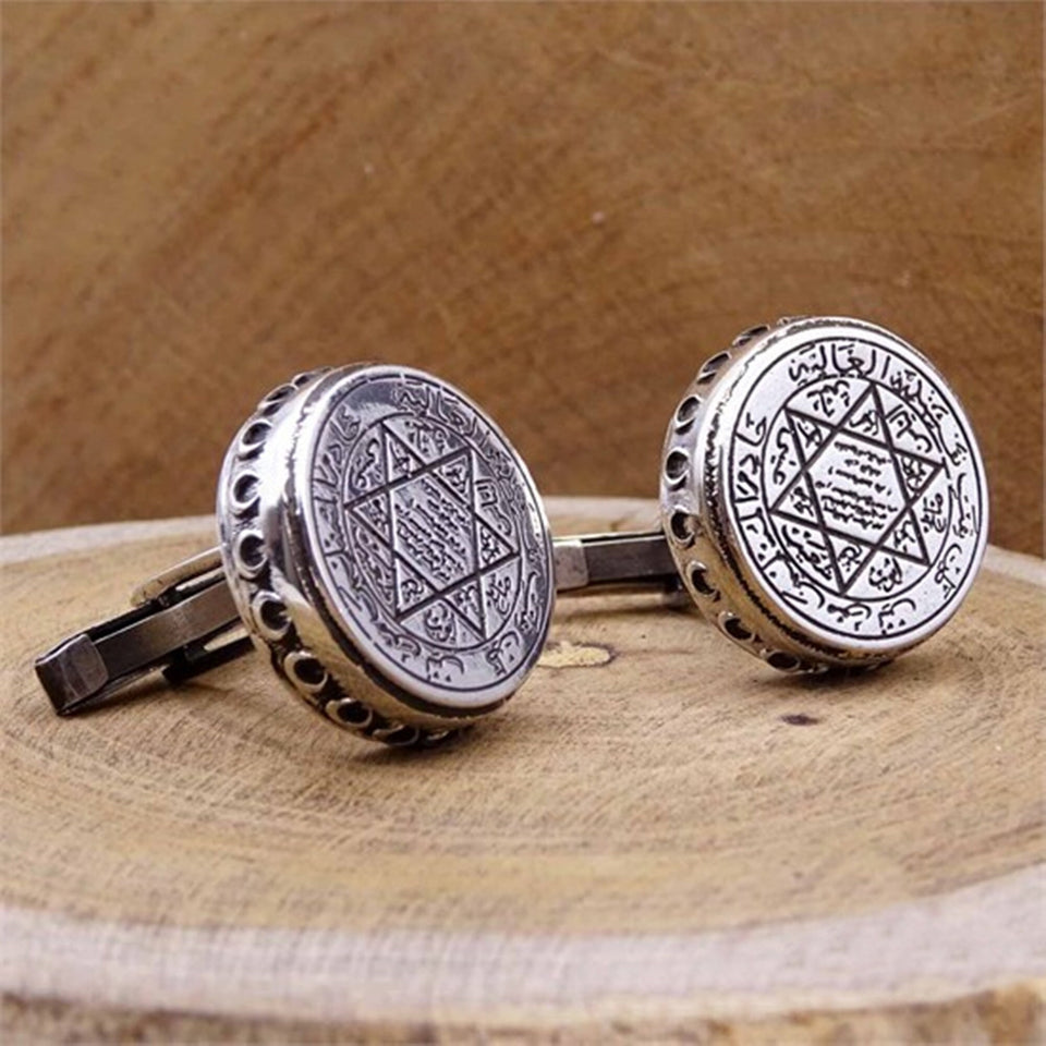 Mens sterling hot sale silver cufflinks