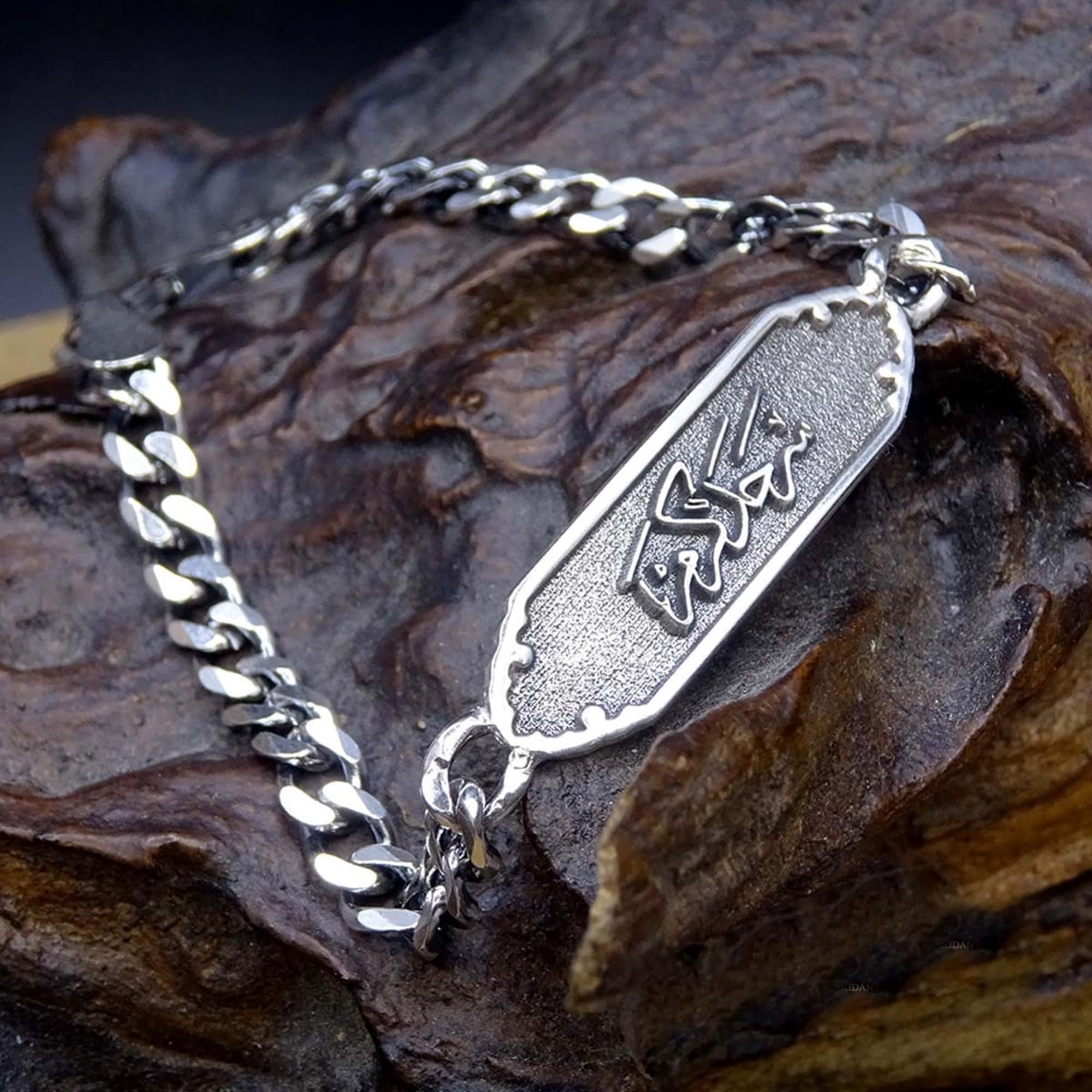 Silver sale tag bracelet