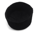 55 cm Black Caucasian Style Kufi Muslim Takke Peci Kofia Hat Topi, Dervish Clothing, Haqqani Sufi Hat