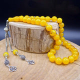 Sterling Silver 33 Beads Tasbih, Amber Tasbih, Arabian Prayer Beads, Misbaha,  Prayer Beads, Muslim Gifts, Subha, Tasbeeh, Imama, Eid Gift