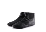 Genuine Goat Leather Black Feet Warmer Men Size, Winter socks, foot warmers, Shoes Slippers Islam Mest, Khuffain, Wudu Socks, Halal Socks