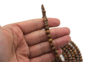 Koka Wood Beads 7 mm Misbaha, 500 Prayer Beads Tasbih Tasbeeh Tesbih Dhikr Prayer Beads