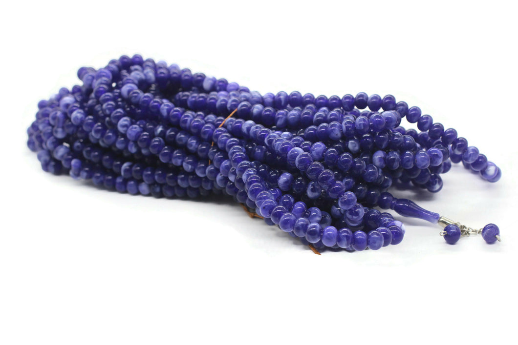 Purple 1000 beads Tasbeeh, Acrylic Misbaha, Rosary Beads, Dhikr Tasbih, Colorful Misbahas, Tijani tasbih subha prayer beads