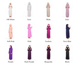 Prayer Dress Kids Abaya | Mink Muslim Kids | Kid Khimar Jilbab | Kid Jalabiya| Islamic Kid Dress | Dress for Girls | Girls Prayer Dress