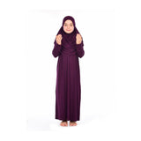 Prayer Dress Kids Abaya | Burgundy Muslim Kids | Kid Khimar Jilbab | Kid Jalabiya| Islamic Kid Dress | Dress for Girls | Girls Prayer Dress