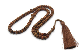 99 Beads Genuine Olive Wood Tasbih, Prayer Beads Misbaha Tasbih Tasbeeh Tesbih 5x7 mm Tijani tasbih subha prayer beads