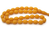 Amber Bakelite Catalin | 33 Bead Prayer Beads | Rosary | Amber Tasbih | Misbaha | Dhikr Prayer Beads | Islamic Gift | Gift For Him