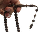 Genuine Sandalwood 33 Bead Tasbih | Islamic Gift | Gift For Him | Islamic Rosary | Tasbeeh | Prayer Beads | Mastership Handcrafted