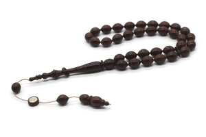 Tamarind Wood 33 Bead Tasbih | Islamic Gift | Gift For Him | Islamic Rosary | Tasbeeh | Prayer Beads | Tamarind Tree Tasbih | Misbaha