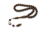 Genuine Sandalwood 33 Bead Tasbih | Islamic Gift | Gift For Him | Islamic Rosary | Tasbeeh | Prayer Beads | Mastership Handcrafted