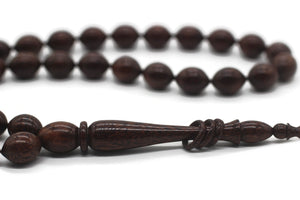 Ebony Wood 33 Bead Tasbih | Islamic Gift | Gift For Him | Islamic Rosary | Tasbeeh | Prayer Beads | Handmade Tasbeeh | Misbaha