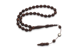 Ebony Wood 33 Bead Tasbih | Islamic Gift | Gift For Him | Islamic Rosary | Tasbeeh | Prayer Beads | Handmade Tasbeeh | Misbaha