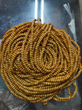 Genuine Lemon Wood Tasbih, 1000 Prayer Beads Misbaha Tasbih Tasbeeh Tesbih 4.5x6.5 mm Dhikr Prayer Beads, Lemon Tree Beads