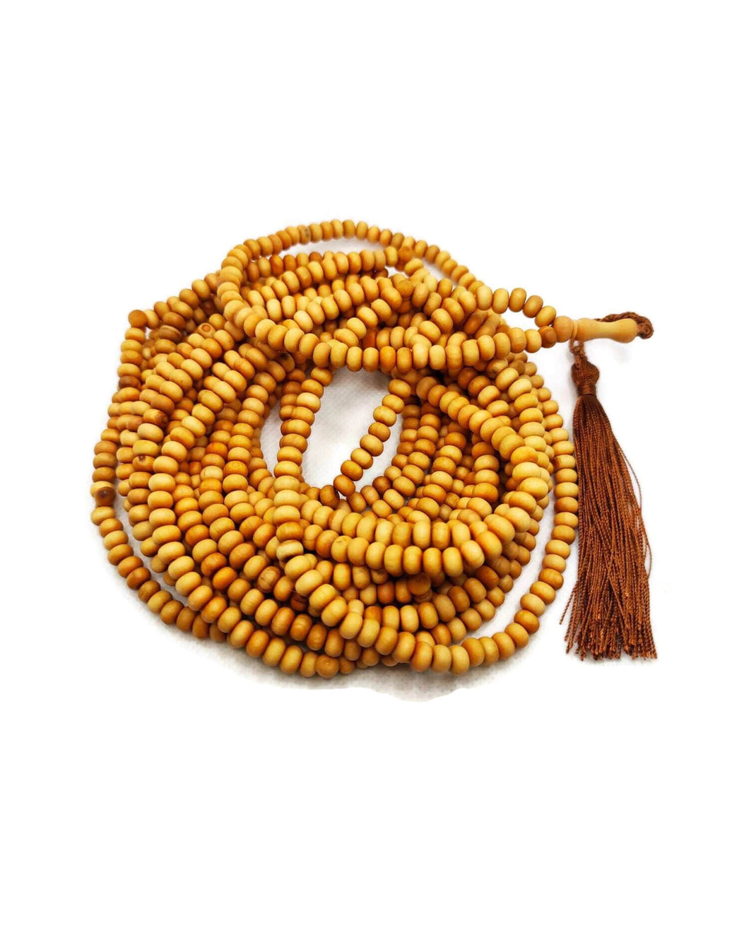 Genuine Lemon Wood Tasbih, 1000 Prayer Beads Misbaha Tasbih Tasbeeh Tesbih 4.5x6.5 mm Dhikr Prayer Beads, Lemon Tree Beads