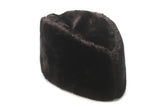 Caucasian Russian Kubanka, Brown Faux Fur Astrakhan Cap, Karakul Hat Winter Cap, Cossack Winter Hat Papaha, Jinnah Cap