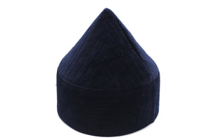 Royal Blue Naqshibandi Kufi Muslim Takke Peci Kofia Hat Topi, Dervish Clothing, Haqqani Sufi Hat, Islamic Wear, Islamic Gift, Hat For Men,