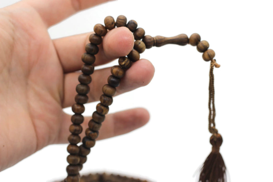 Genuine Juniper Wood Beads, 500 Prayer Beads Misbaha Tasbih Tasbeeh Tesbih 6x8 mm Dhikr Prayer Beads