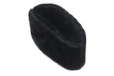 Caucasian Russian Kubanka, Black Faux Fur Astrakhan Cap, Karakul Hat Winter Cap, Cossack Winter Hat Papaha, Jinnah Cap