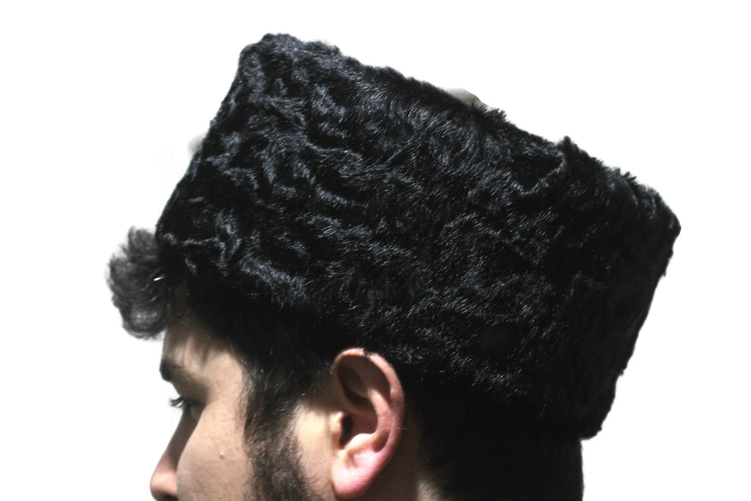 Imam Shamil Hat, Genuine Fur Astrakhan Cap, Caucasian Russian Kubanka, Karakul Hat Winter Cap, Cossack Winter Hat Papaha