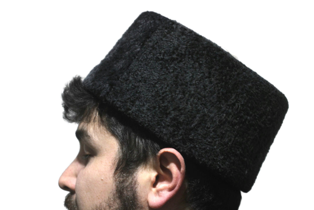 Ghazi Muhammad Hat, Genuine Fur Astrakhan Cap, Caucasian Russian Kubanka, Karakul Hat Winter Cap, Cossack Winter Hat Papaha, Chechen hat