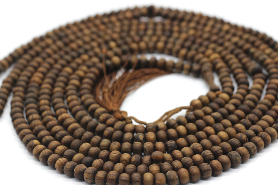 Genuine Juniper Wood Beads, 500 Prayer Beads Misbaha Tasbih Tasbeeh Tesbih 6x8 mm Dhikr Prayer Beads