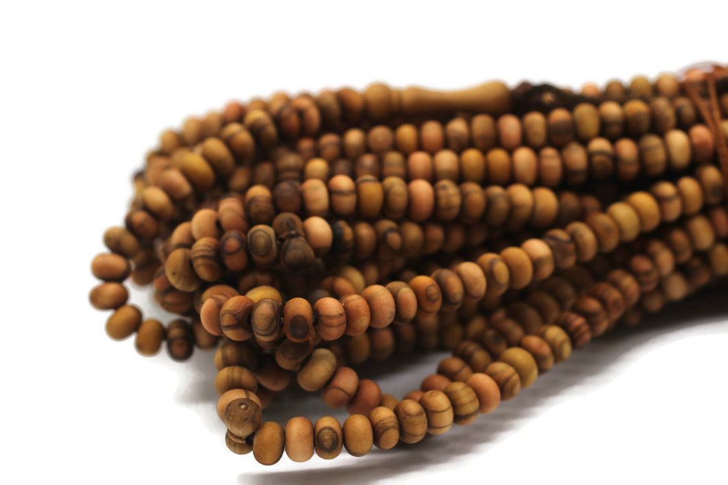 Big Size Genuine Olive Wood Beads, 1000 Prayer Beads Misbaha Tasbih Tasbeeh Tesbih 5.5x8 mm Dhikr Prayer Beads