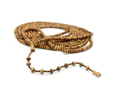 Natural Olive Wood Beads, 5000 Prayer Beads Misbaha Tasbih Tasbeeh Tesbih 6 mm Dhikr Prayer Beads with 10 Beaded Imama