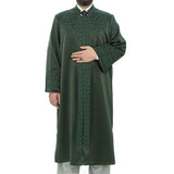 Emerald Green Kapudan Pasha Jubbah S, M, L Muslim Mens Prayer Dress, Islamic Mens Clothing Kaftan, Lux Embroidered Thobe, Jubba Thawb Bisht