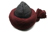 Handmade Black and Red New Style Ertugrul Ghazi Cap, Ertugrul Dirilis Cap, Ottoman Bork Imamah, Dirilis Ertugrul Costume