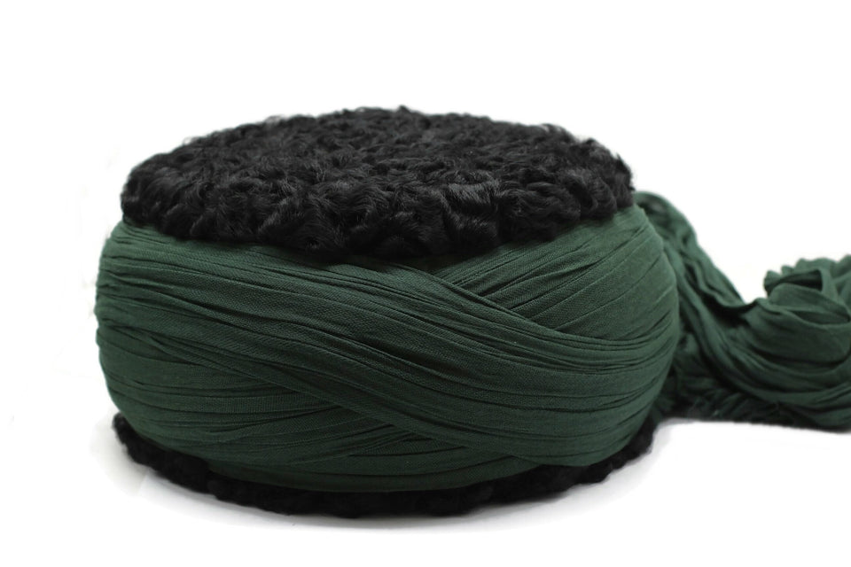 The imamah of Sheykh Shamil, Genuine Lamb Wool Hat of Imam of the Dagestan, Imam Shamil Papakha, Kubanka, Karakul Hat, Green Chechen Hat