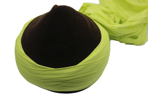 Cyprus Style Green Mens Haqqani Imamah, Islamic Cap, Unique Islamic Art, Haqqani Sufi Order Hat, Islamic Men's Head Wear